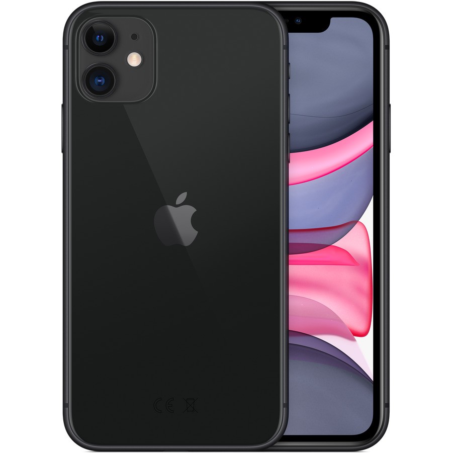Мобильный телефон Apple iPhone 11 Dual 64GB (черный)