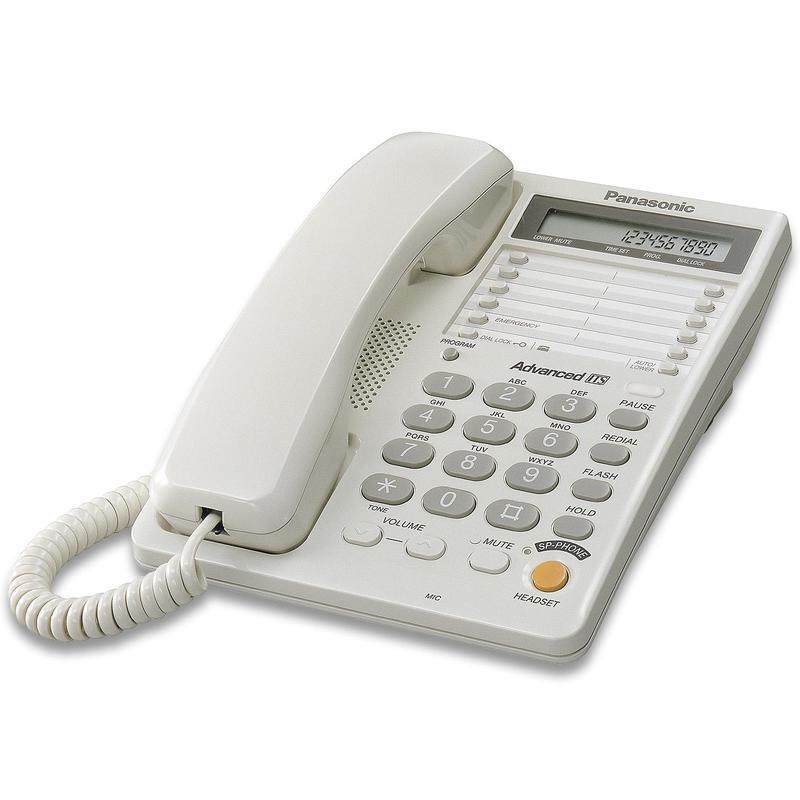 Проводной телефон Panasonic KX-TS2365 (белый)