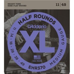 Струны DAddario XL Half Rounds 11-49