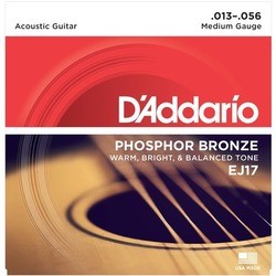 Струны DAddario Phosphor Bronze 13-56