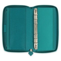 Ежедневник Filofax Saffiano Compact Zip Turquoise