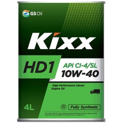 Моторное масло Kixx HD1 10W-40 4L