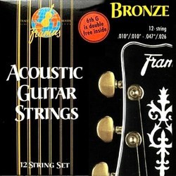 Струны Framus Bronze Acoustic 12-String 10-47
