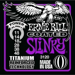 Струны Ernie Ball Slinky RPS Coated Titanium 11-48
