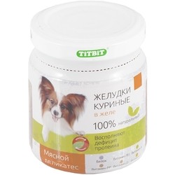 Корм для собак TiTBiT Adult Canned with Chicken Gizzards 0.1 kg