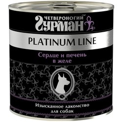 Корм для собак Chetveronogij Gurman Adult Platinum Line Heart/Liver 0.24 kg