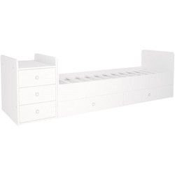 Кроватка Polini Simple 1100 (белый)