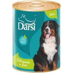 Корм для собак Darsi Adult Canned with Beef/Rice 0.85 kg