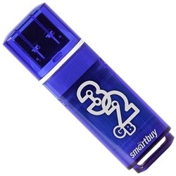 USB Flash (флешка) SmartBuy Glossy USB 3.0 32Gb (синий)