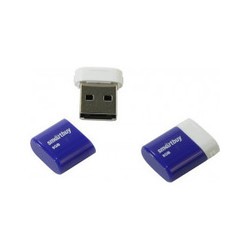 USB Flash (флешка) SmartBuy Lara 8Gb (синий)