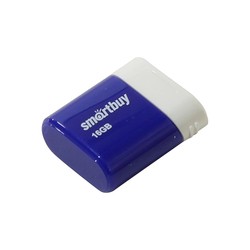 USB Flash (флешка) SmartBuy Lara 16Gb (синий)