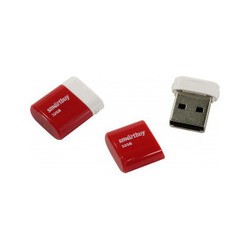 USB Flash (флешка) SmartBuy Lara 32Gb (красный)