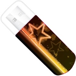 USB Flash (флешка) Verbatim Mini Neon 16Gb (оранжевый)