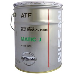 Трансмиссионное масло Nissan Matic Fluid J 20L