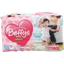Подгузники Beffys Extra Soft Girl XL