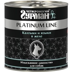 Корм для собак Chetveronogij Gurman Adult Platinum Line Beef Kaltyki 0.24 kg