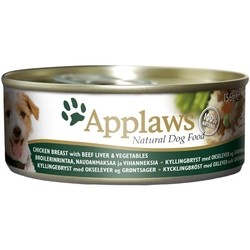 Корм для собак Applaws Adult Dog Canned Chicken/Liver/Vegetable 0.156 kg