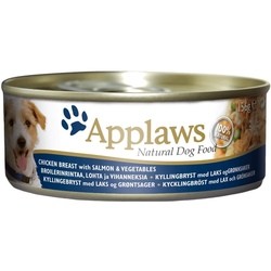 Корм для собак Applaws Adult Dog Canned Chicken/Salmon/Vegetable 0.156 kg