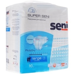 Подгузники Seni Super Fit and Dry L