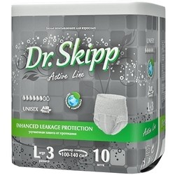 Подгузники (памперсы) Dr.Skipp Active Line Pants L / 10 pcs