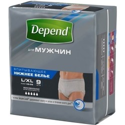 Подгузники Depend Pants Man L/XL