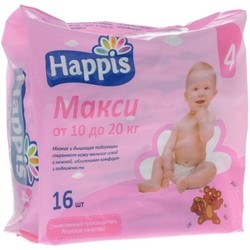 Подгузники (памперсы) Happis Diapers 4 / 16 pcs