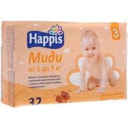 Подгузники Happis Diapers 3 / 32 pcs