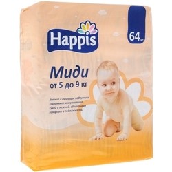 Подгузники Happis Diapers 3 / 64 pcs