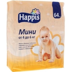 Подгузники Happis Diapers 2 / 64 pcs