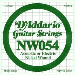Струны DAddario Single XL Nickel Wound 54