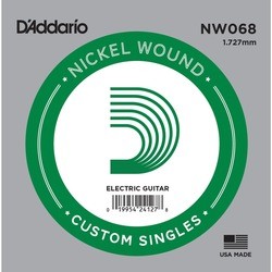 Струны DAddario Single XL Nickel Wound 68