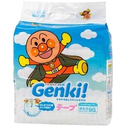 Подгузники Genki Diapers NB / 90 pcs