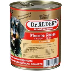 Корм для собак Dr. Alders Canned Alders Garant with Poultry 0.8 kg