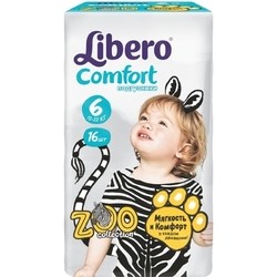 Подгузники Libero Comfort Zoo Collection 6