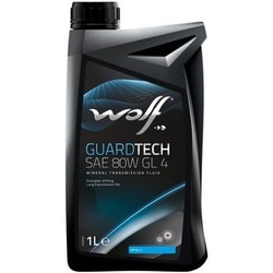 Трансмиссионное масло WOLF Guardtech 80W GL-4 1L