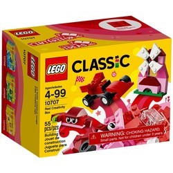 Конструктор Lego Red Creative Box 10707