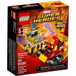 Конструктор Lego Mighty Micros Iron Man vs. Thanos 76072