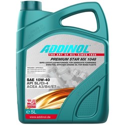 Моторное масло Addinol Premium Star MX 1048 10W-40 5L