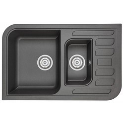 Кухонная мойка Granula 7803 (черный)