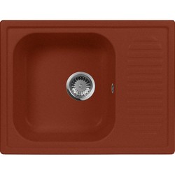 Кухонная мойка AquaGranitEx M-13 (красный)