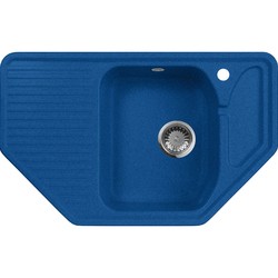 Кухонная мойка AquaGranitEx M-10 (синий)