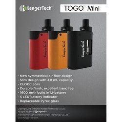 Электронная сигарета KangerTech Togo Mini Starter Kit