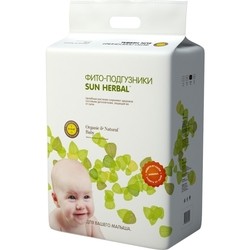 Подгузники Sun Herbal Diapers L