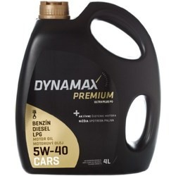 Моторное масло Dynamax Premium Ultra Plus PD 5W-40 4L