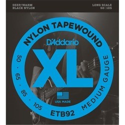 Струны DAddario XL Nylon Tapewound Bass 50-105