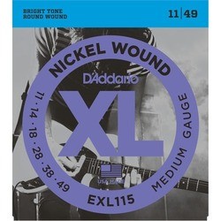 Струны DAddario XL Nickel Wound 11-49