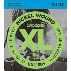 Струны DAddario XL Nickel Wound Plus 8.5-39