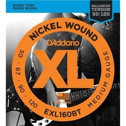 Струны DAddario XL Nickel Wound Bass 50-120