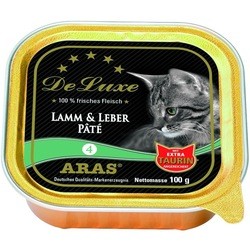 Корм для кошек ARAS Adult Canned Premium Delux  Lamb/Liver 0.1 kg