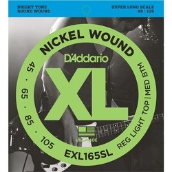 Струны DAddario XL Nickel Wound Bass 45-105